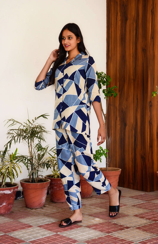 Heavy Rayon Digital Printed Co-ord Set With Pant For Women And Girls